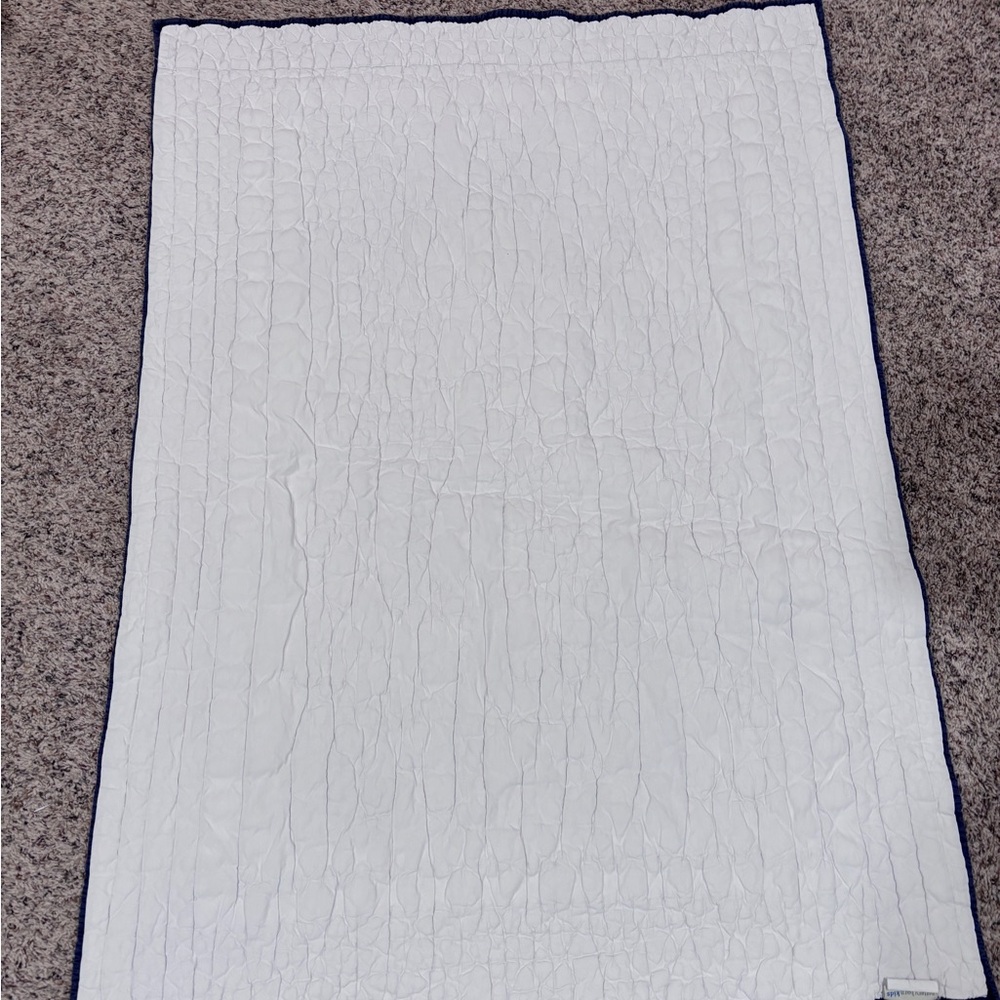 Pottery Barn Kids "Harper Giraffe" Baby Infant Crib Quilt Blanket Safari - Picture 3 of 4